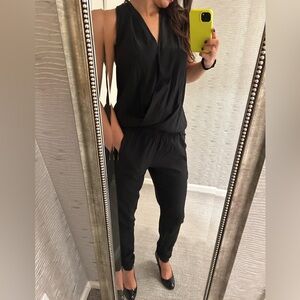 Vince One piece silk jumpsuit perfect for a night out